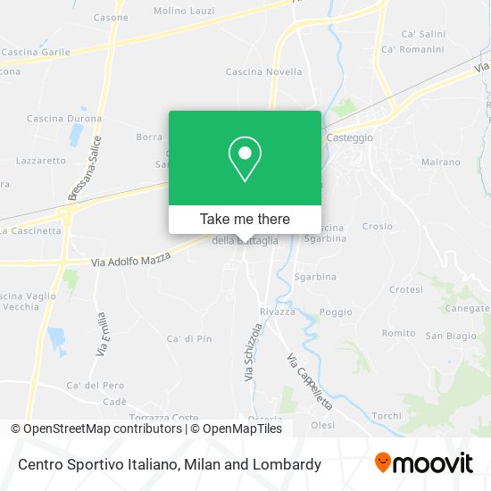 Centro Sportivo Italiano map