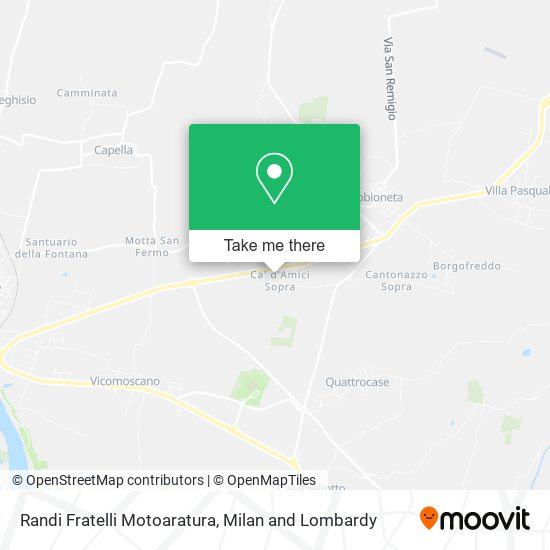 Randi Fratelli Motoaratura map