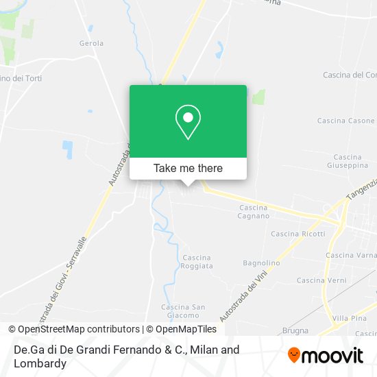 De.Ga di De Grandi Fernando & C. map