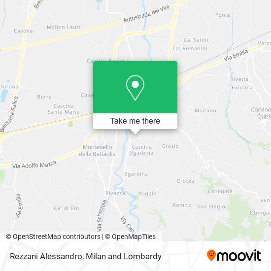 Rezzani Alessandro map