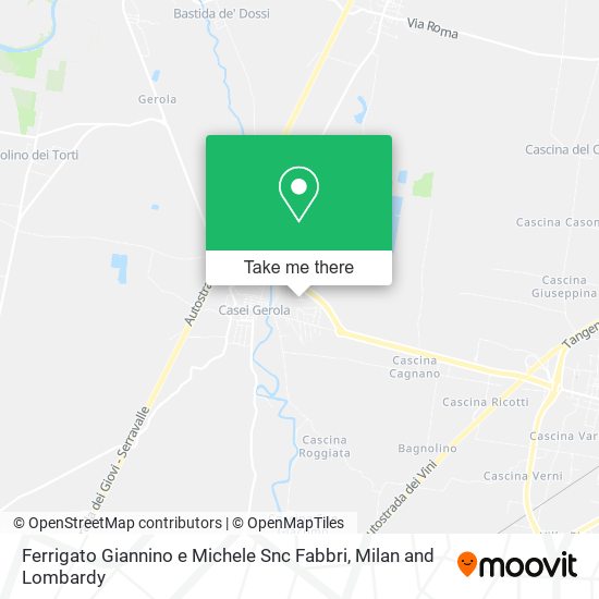 Ferrigato Giannino e Michele Snc Fabbri map