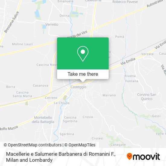 Macellerie e Salumerie Barbanera di Romanini F. map