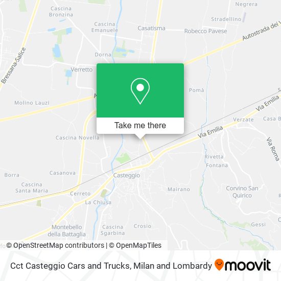 Cct Casteggio Cars and Trucks map