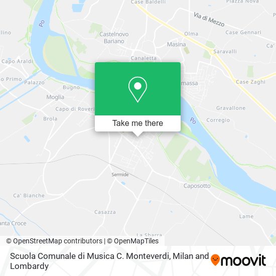 Scuola Comunale di Musica C. Monteverdi map