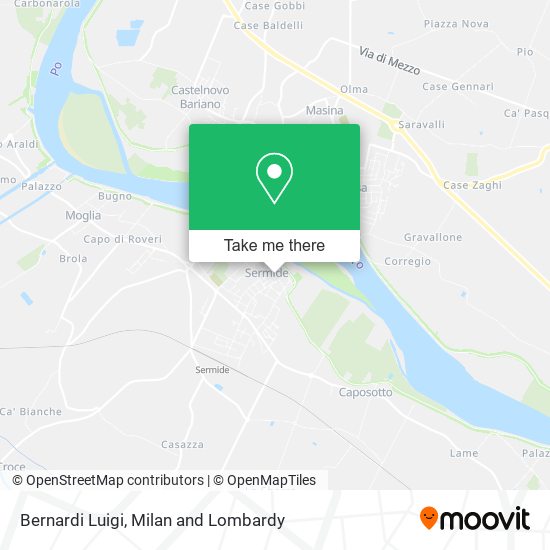Bernardi Luigi map