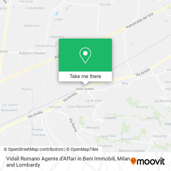 Vidali Romano Agente d'Affari in Beni Immobili map
