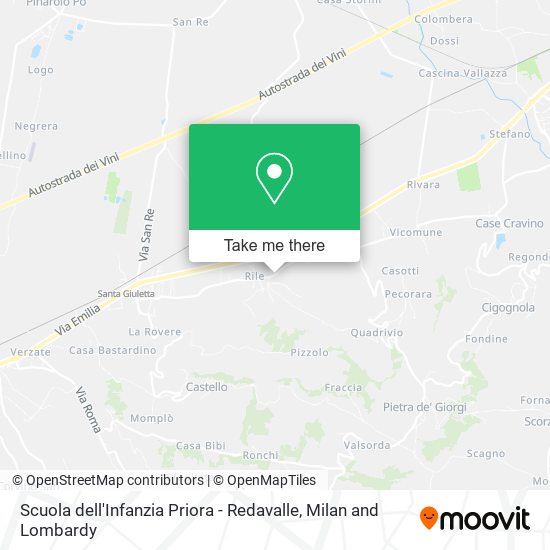 Scuola dell'Infanzia Priora - Redavalle map