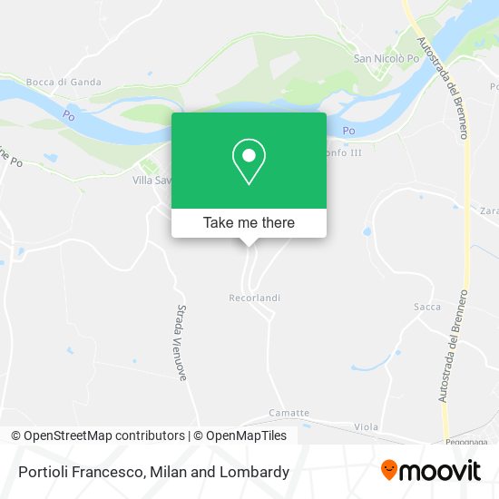 Portioli Francesco map