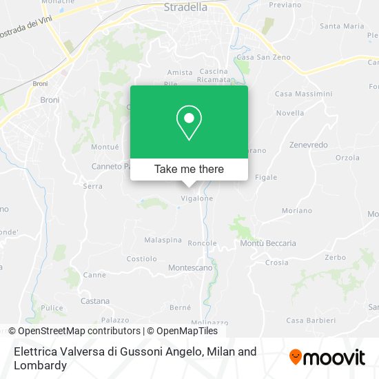 Elettrica Valversa di Gussoni Angelo map