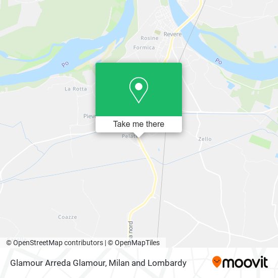 Glamour Arreda Glamour map