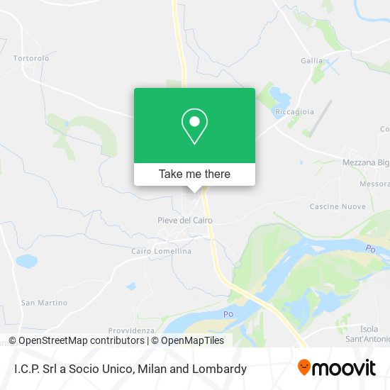 I.C.P. Srl a Socio Unico map