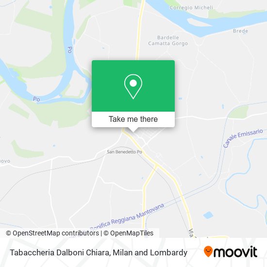 Tabaccheria Dalboni Chiara map