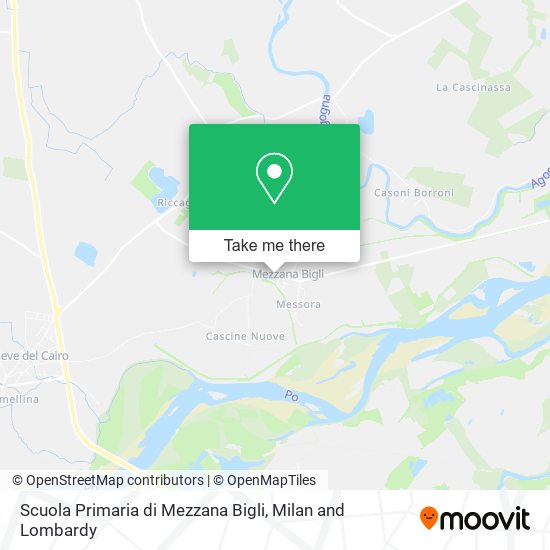Scuola Primaria di Mezzana Bigli map