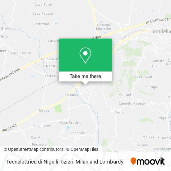 Tecnelettrica di Nigelli Rizieri map