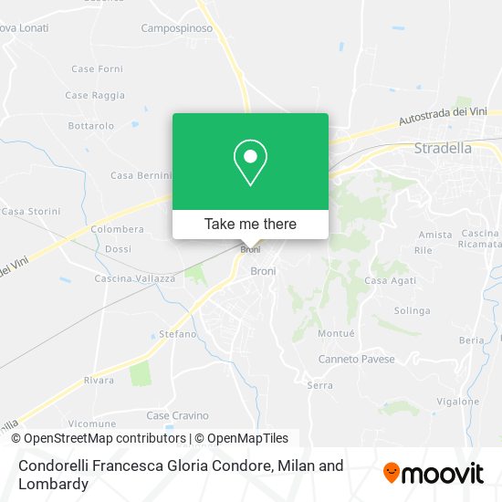Condorelli Francesca Gloria Condore map