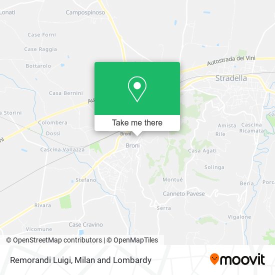 Remorandi Luigi map