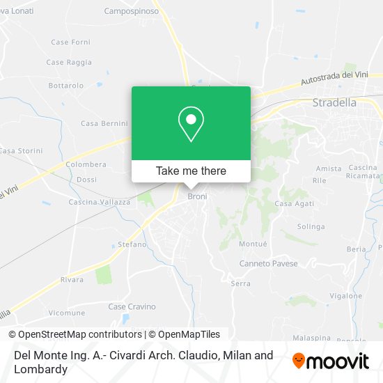 Del Monte Ing. A.- Civardi Arch. Claudio map