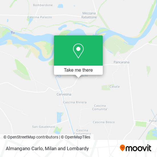 Almangano Carlo map