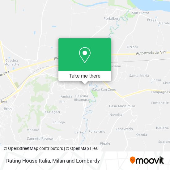 Rating House Italia map