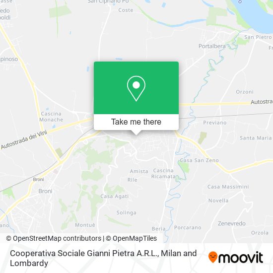 Cooperativa Sociale Gianni Pietra A.R.L. map