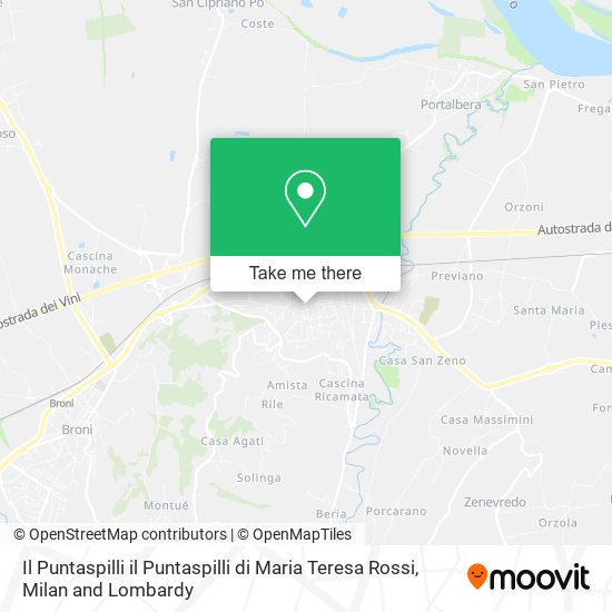 Il Puntaspilli il Puntaspilli di Maria Teresa Rossi map