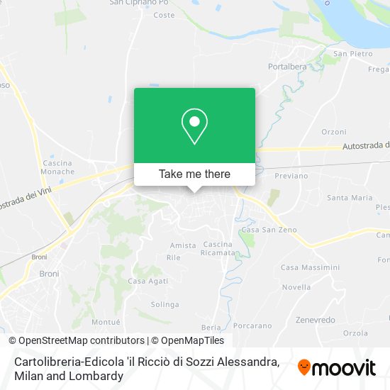 Cartolibreria-Edicola 'il Ricciò di Sozzi Alessandra map