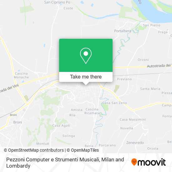Pezzoni Computer e Strumenti Musicali map
