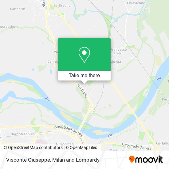 Visconte Giuseppe map