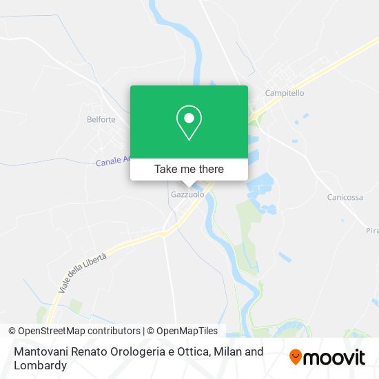 Mantovani Renato Orologeria e Ottica map
