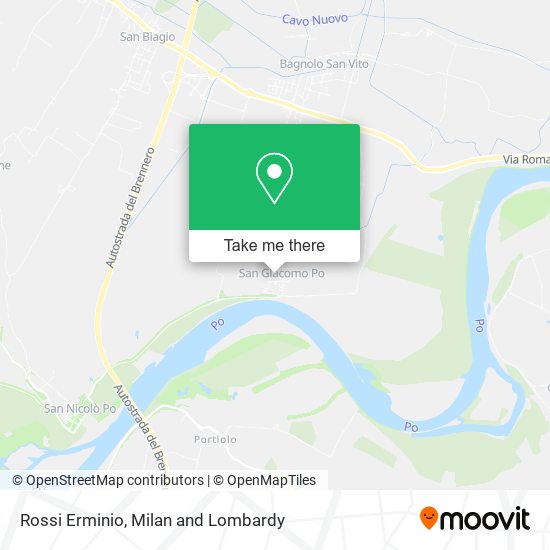 Rossi Erminio map