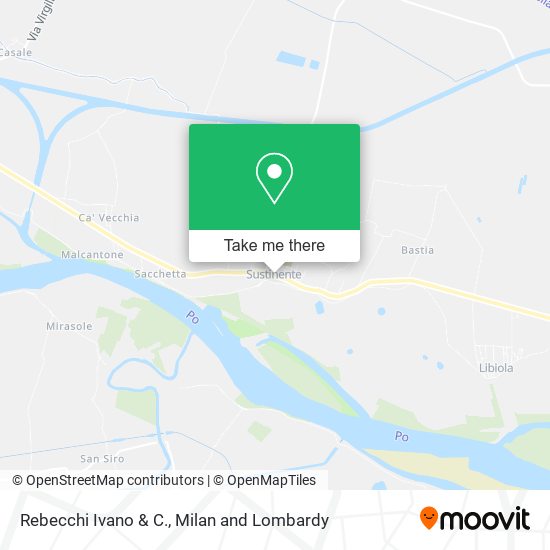 Rebecchi Ivano & C. map