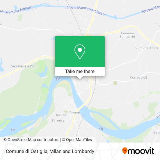 Comune di Ostiglia map