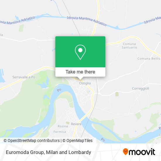 Euromoda Group map
