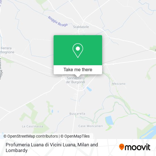 Profumeria Luana di Vicini Luana map