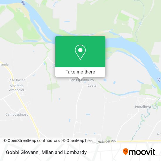 Gobbi Giovanni map