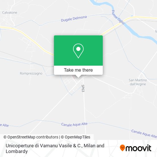 Unicoperture di Vamanu Vasile & C. map