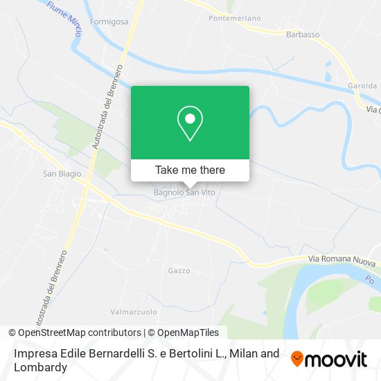 Impresa Edile Bernardelli S. e Bertolini L. map