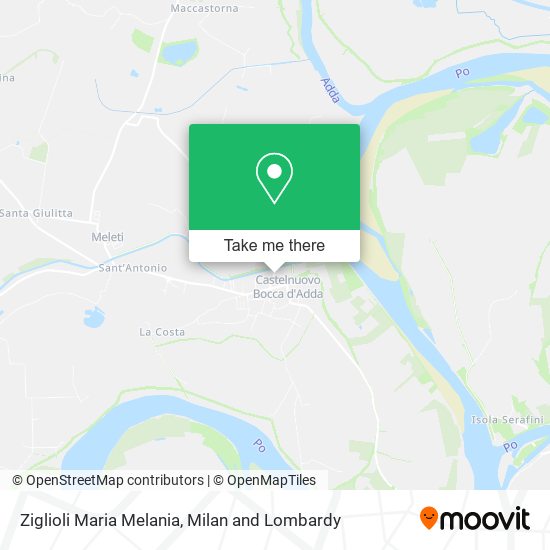 Ziglioli Maria Melania map