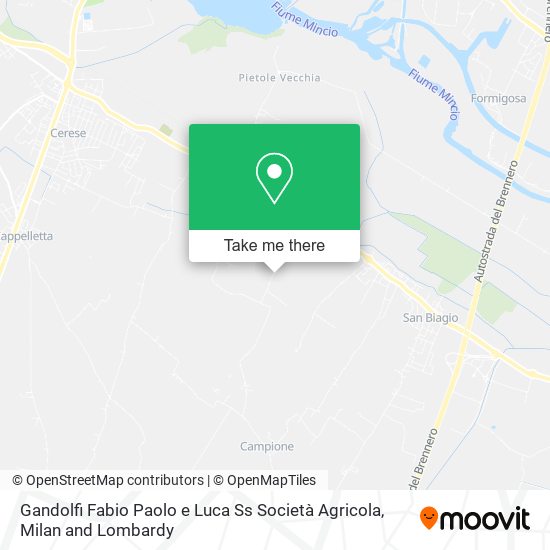 Gandolfi Fabio Paolo e Luca Ss Società Agricola map