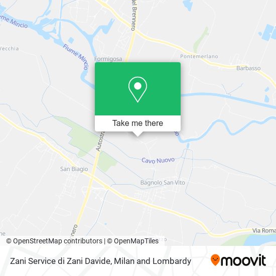 Zani Service di Zani Davide map