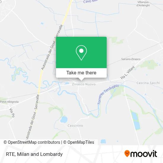 RTE map