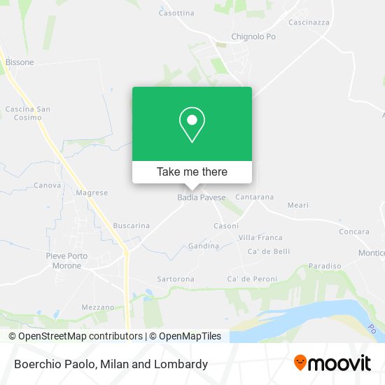 Boerchio Paolo map