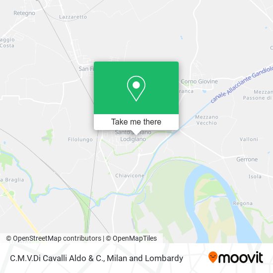 C.M.V.Di Cavalli Aldo & C. map