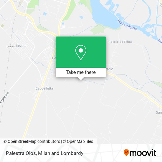 Palestra Olos map