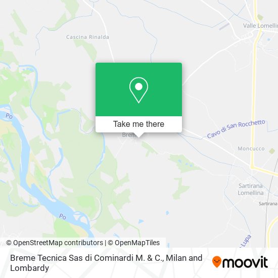 Breme Tecnica Sas di Cominardi M. & C. map