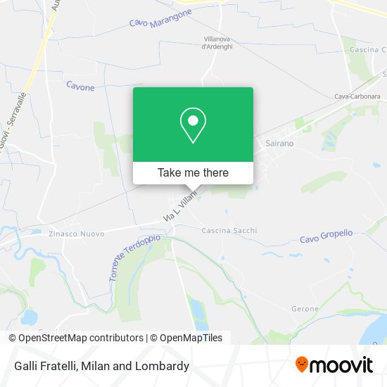 Galli Fratelli map