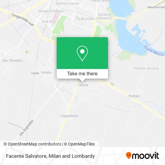 Facente Salvatore map