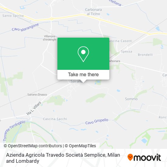 Azienda Agricola Travedo Società Semplice map