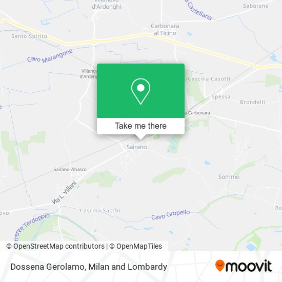 Dossena Gerolamo map