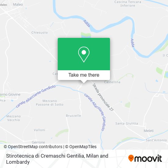 Stirotecnica di Cremaschi Gentilia map